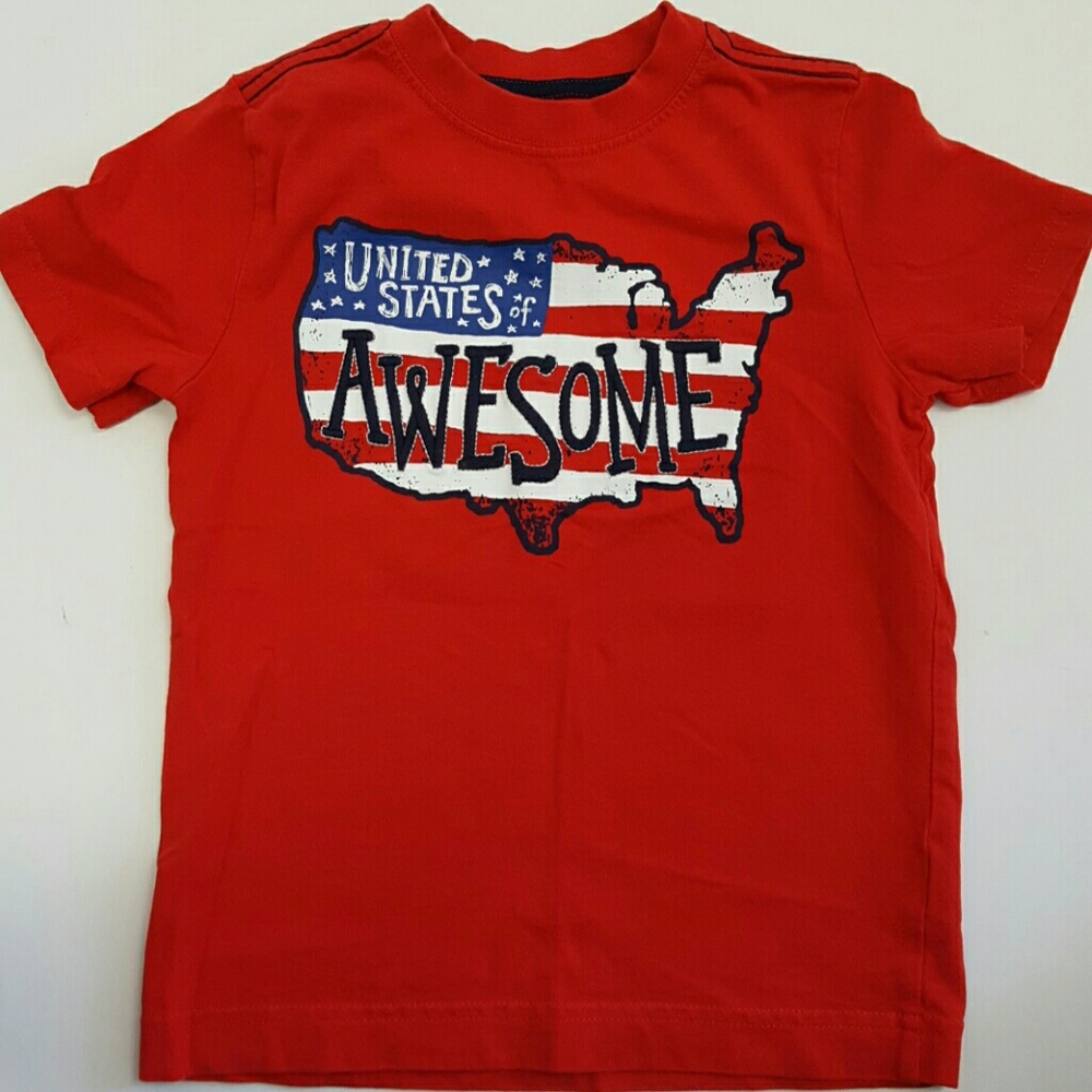 Boys Gymboree Patriot 4th of July Tee Shirt